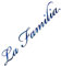 Auto Aufkleber La Familia Tuning Sticker für Familienauto Familienkutsche Heckscheibe Frontscheibe Karosserie Wohnmobil Bus Motorrad (Glitzer Blau)