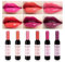 6 Couleurs Matte Rouge à Lèvres Longue Durée et Imperméable dans Bouteille de Vin Rouge Lip Gloss Liquide Lipstick, Lmperméable et Durable Gobelets Antiadhésifs, Lipstick Maquillage à Lèvres Beauté