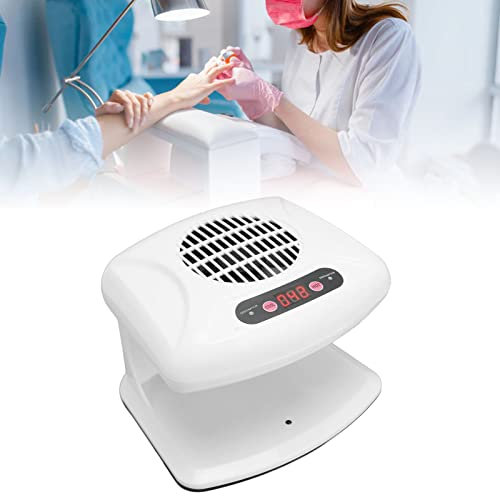 Luft-Nagellacktrockner, Einhand-Nagel-Lufttrockner, Warmer, Kühler Wind, Automatischer Sensor-Nagelgebläse-Föhn für Heim-Salon-Nagelkunst-Maniküre (EU-Stecker 220 V)