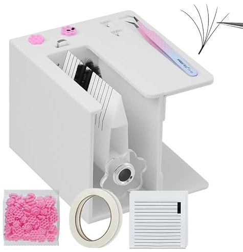 ANNAFRIS Lash Fan Maker Machine Eyelash Extension Machine Eyelash Flowering Machine (White)