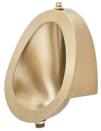 SGKOMN Urinal mit integriertem Sensor für Herren, wandmontiertes Badezimmer-Urinal aus Edelstahl für den Haushalt, Toiletten-Urinal mit Spülventil und Abfluss (Wall Drainage-Set 3)