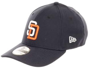 New Era San Diego Padres MLB Cooperstown Marineblau 39Thirty Stretch Cap - L-XL