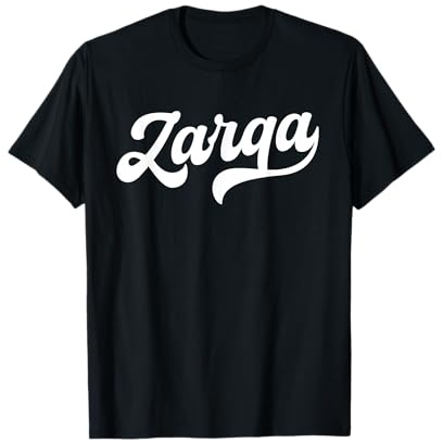 Zarqa Jordan City Patrimonio giordano Maglietta