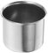 Amosfun Tasse à mesurer liquide plateau pour balance de laboratoire plats de pesée cuillère à mesurer Tasse en métal gobelet réutilisable échelle de tasse à mesurer Acier inoxydable