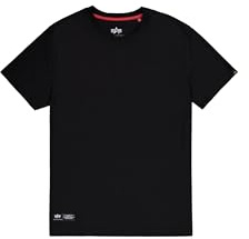 Alpha Industries Herren Label T Back Print T-Shirt (1er Pack)