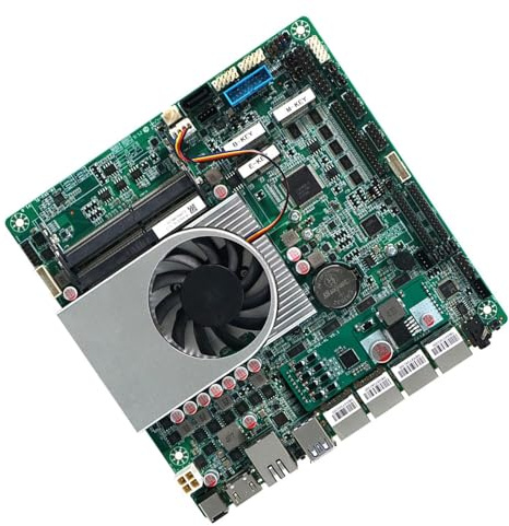 Arecobticy N150 ITX Motherboard 7200U / 8550U Industrielles Mainbard 4 Kerne Prozessor 10G Netzwerk 4x2,5GHz Ports Slot Industrie Mainboard