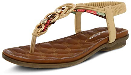 Patrizia gadelina Damen Sandale, Beige (beige), 37 M EU