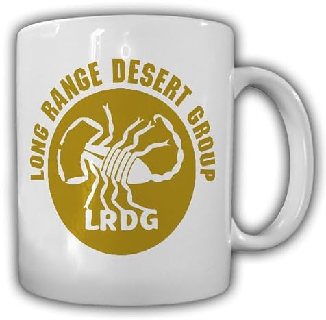 Tasse Long Range Desert Group LRDG Off Road 4X4 Geländewagen Army #23677