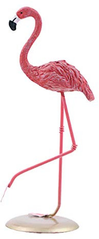 Fenteer Harz Flamingo Dekofigur Gartenfigur Figur Skulptur Dekoration für Garten, A
