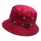 ZARRS Fischerhut,Eimer Hütet Sun Cap Breiter Krempe Sonnenhut für Männer Frauen Teenager Outdoor Camping Wandern Angeln Jagd Golf 56-58cm Rot