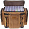 PLANO Herren Plabg371 Angeltasche, Khaki mit braunem und schwarzem Rand, 3700XL