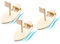 SCSpecial DIY Paddle Boat Blank 3 Pieces Wooden Sailboat Kit for Kids Family Crafts Projects
