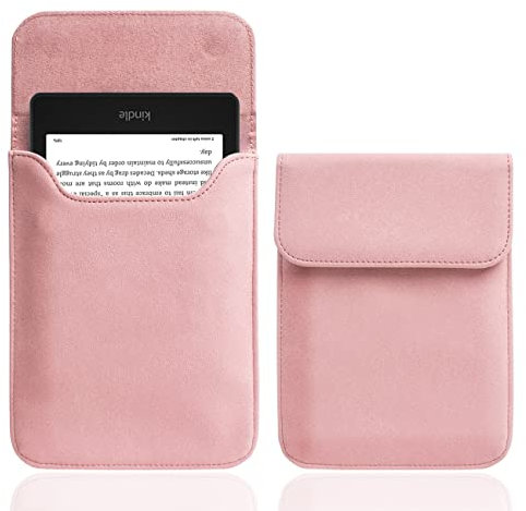 WALNEW Étui de protection en cuir pour liseuse Amazon Kindle Paperwhite 11ème génération 2021 6,8