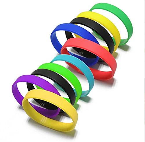 Personalisierbare Armbänder mit Textnachricht, kundenspezifische Gummi-Armbänder für Veranstaltungen, Motivation, Spendenaktionen, ID-Armbänder für Kinder, Festival, Nachtlucous
