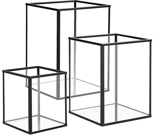 Phosphor Hurricane Kerzenhalter-Set, 3 Stück