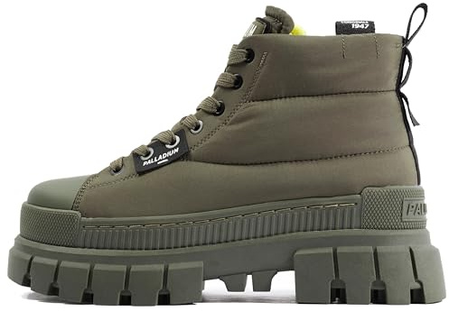 Palladium Women's Revolt Overcush Boots, Green, 5.5 UK