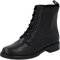 Palado Stiefeletten Damen Chalki – bequeme Boots Made in Portugal – elegante & robuste Stiefel für Herbst & Winter – modische Winterschuhe Schwarz (Strukturiert) UK6 - EU39
