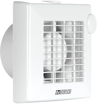 GASFRIGO - Vortice M 100/4 11201 - aspiratore da bagno elicoidale da muro-Diametro Nominale Condotto (mm) 100