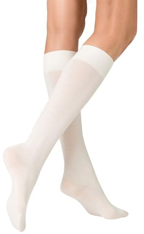 KUNERT Damen Kniestrümpfe Sensual Merino atmend 130 Den