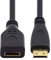 cablecc Mini HDMI Type-C Socket Female to Mini HDMI Male Adapter Extension Cable for Camera HDTV 4K 1080P 15cm