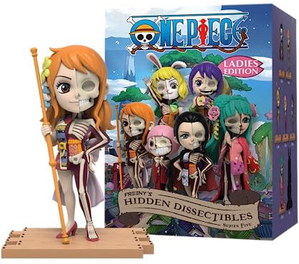 Mighty Jaxx Freeny's Hidden Dissectibles One Piece Series 5 (Ladies) | Überraschungsbox-Sammelfigur | EIN zufälliges Zeichen
