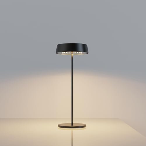 Palmina 901, Led Tischlampe Dimmbar,4400mah Led Tischlampe Kabellos,IP54-Schutz,Lampe Für Den Innen-/Außenbereich,Geeignet Für Abendessen,Lesen, Schlafzimmer,Garten Und Vieles Mehr