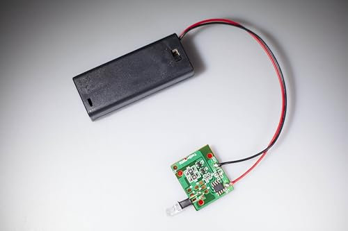 Top-Tier Car Security Blinking LED, 1Year Battery Life, Pre-Wired Holder | Advanced Auto Theft Deterrent with Slow Blinking, AAA Battery Concealment, Dummy Car Alarm, White