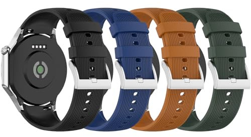 RuenTech compatible con OnePlus Watch 2, correa de silicona suave para Oppo Watch X