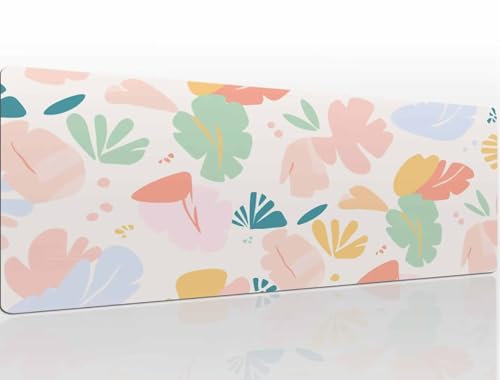 Tappetino Mouse Fantasy 1400x600x4 mm Tappetino Gaming Mousepad xxl Tappetino Scrivania Grande Base in Gomma Antiscivolo Copri Scrivania Tappetino da Gaming con Bordi Cuciti Tappetino pc Tastiera A725