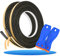 Ancable Ceramic Hob Sealing Tape, 10 m Sealing Tape for Hob with Small Scraper, 2 Pieces 7 mm x 2 mm Mounting Tape for Ceramic Hob Hob Sealing Tape