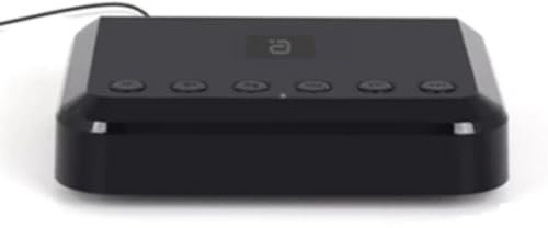 Jeenuuder Kabelloser Musikadapter Airplay DLNA Multi-Room WiFi Wireless Audio Receiver Zubehör Komponententeile für Herkömmliche HiFi-Lautsprecher WR320