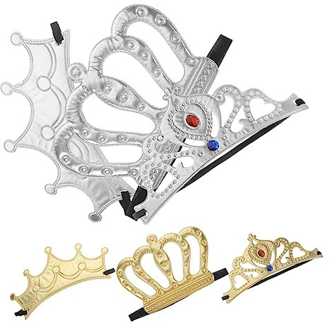 Abaodam Elegantes Vintage-kronen-set 6-teilig Kinderkrone Haarkranz Für Bühnenauftritte