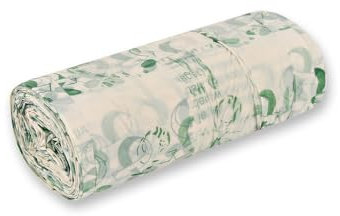 360 Stück NATUREStar Bio-Müllbeutel mit Griff, 15 l | Maisstärke, Rolle, hellgrün, 17my, L: 44cm, B: 41cm, Biomüllbeutel, Einmaltüten, Einmalsäcke,Biomüllsäcke für Biomülltonne, Müllbeutel