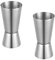 2 Pcs Spirit Measures, Jigger, Alcohol Measures for Spirits, Spirit Measures 25ml 50ml, Stainless Steel Shot Measures, for Spirits Cocktail Quantity Whiskey Measuring Cup