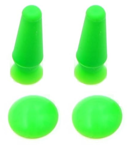 Fangxuee Protectora de Silicona para Globo Ocular, Almohadilla para Párpados, Alambre Integrado, Protector de Párpados Doble, Prótesis Ocular con Ventosa A