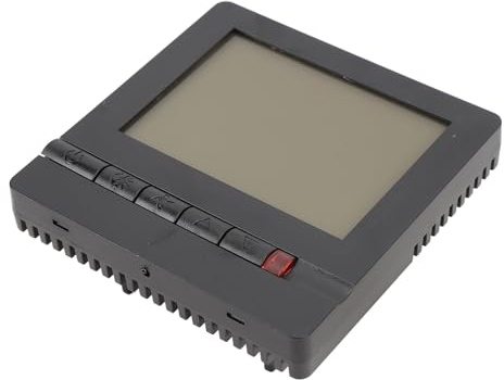 Aramox Panneau de Commande Intelligent de Climatiseur LCD, Contrôleur de Température et d'humidité de Haute Précision pour la Maison, Matériau ABS