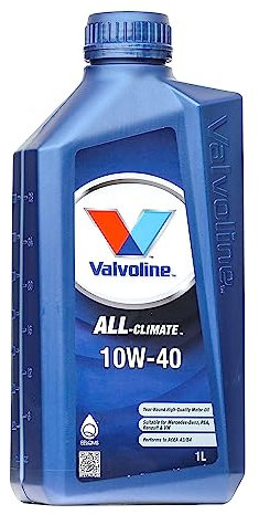 Valvoline Motoröl 10W-40 All-Climate Teilsynthetiköl Motor Öl ACEA A3/B3 ACEA A3/B4 API SM API SN API CF Extra 1L