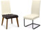 BEAUTEX Stuhlhussen Sets, elastische Stretch Husse Jersey Baumwolle Sitzbezug für Stuhl - 1er Set, Farbe: Creme
