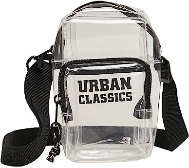 Urban Classics Crossbody Pouch Umhängetasche, 18 cm, Transparent