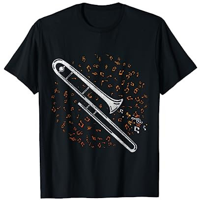 Jazz Musik Geschenk Posaune T-Shirt