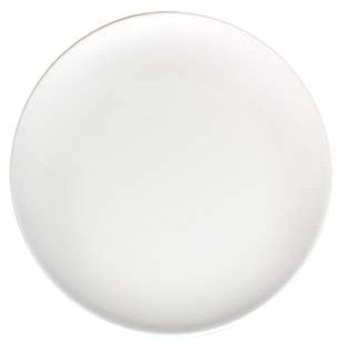 Assiettes rondes en céramique peintes à la main, grand bol de ramen japonais, lave-vaisselle, passe au micro-ondes, convient aux pâtes à salade Steak de petit-déjeuner aux fruits Steak ,Blanc,24cm