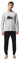 Lacoste Herren 4H7457 Morgenmantel, Marine/Argent Chine-Swing, XXL