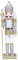 ifundom Casse- Noisette Soldat De Noël Figure Casse- Noisette en Bois Figure Casse- Noisette Soldat pour La Fête De Noël en Plein Air Décoration ()