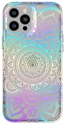 Tech21 T21-9303 Evo Art Mandala for iPhone 12 Pro Max - Protective Phone Case with Exclusive Artwork and 12ft Multi-Drop Protection