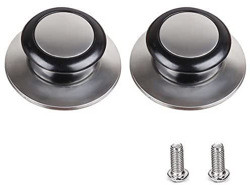2 Stück Topfdeckelgriff Topfdeckelknopf Topfgriffe Deckelknopf Universal Topfdeckelknöpfe Topfdeckel Griff Ersatzknöpfe Griffe