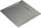 Ideal Standard - Ultra Flat S i.life, Plato de ducha cuadrado 90 x 90 cm, de resina, desagüe con desagüe oculto, acabado mate efecto piedra, gris cemento
