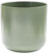 Ivyline Lisbon Pot de Fleurs Contemporain en céramique émaillée Vert Sauge 26 x 26 cm