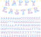 Haooryx 112Stück DIY holographische Banner für Kinder Fröhliche Weihnachten Banner Kit mit Buchstaben 2 Lichterketten 3 Seile für Tür Wand Weihnachten Geburtstag Party Neujahr Dekoration Zubehör