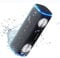 Decibelvibe Initial Tnz 7 - Enceinte Portable Bluetooth 5.3 Puissante (30W) Sans Fil, Étanche IPX7, Basses Profondes, 25H d'autonomie, Lumières LED, Couplage Stéréo Pour Intérieur et Extérieur. (Cyan)