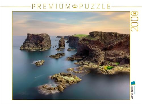 CALVENDO Puzzle Eshaness Klippen | 2000 Teile Lege-Größe 90 x 67 cm Foto-Puzzle für glückliche Stunden